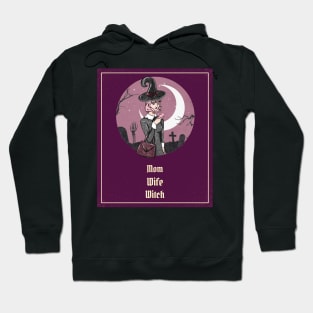 Mon Wife Witch | Halloween 2023 Mom Gift Hoodie